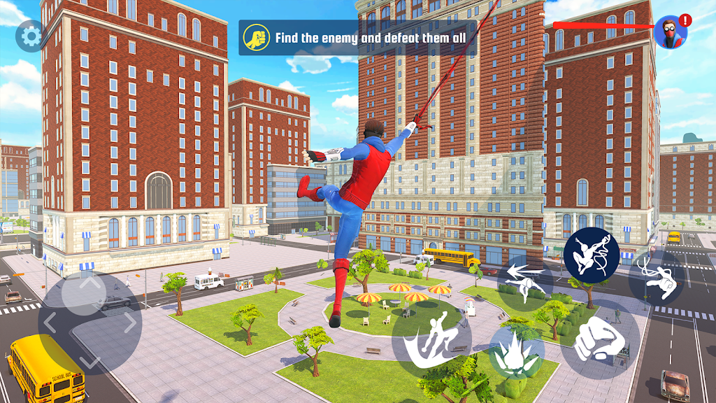 Spider Fighting: Hero Game 스크린샷 1