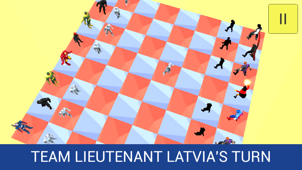 3d Super Hero Chess Screenshot 2