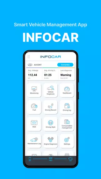 Infocar - OBD2 ELM Diagnostic Screenshot 1