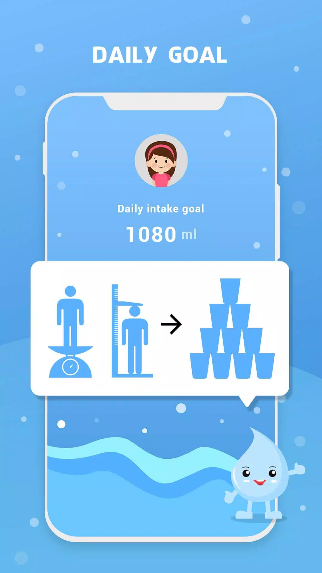 Water Reminder - Remind Drink 应用截图第3张