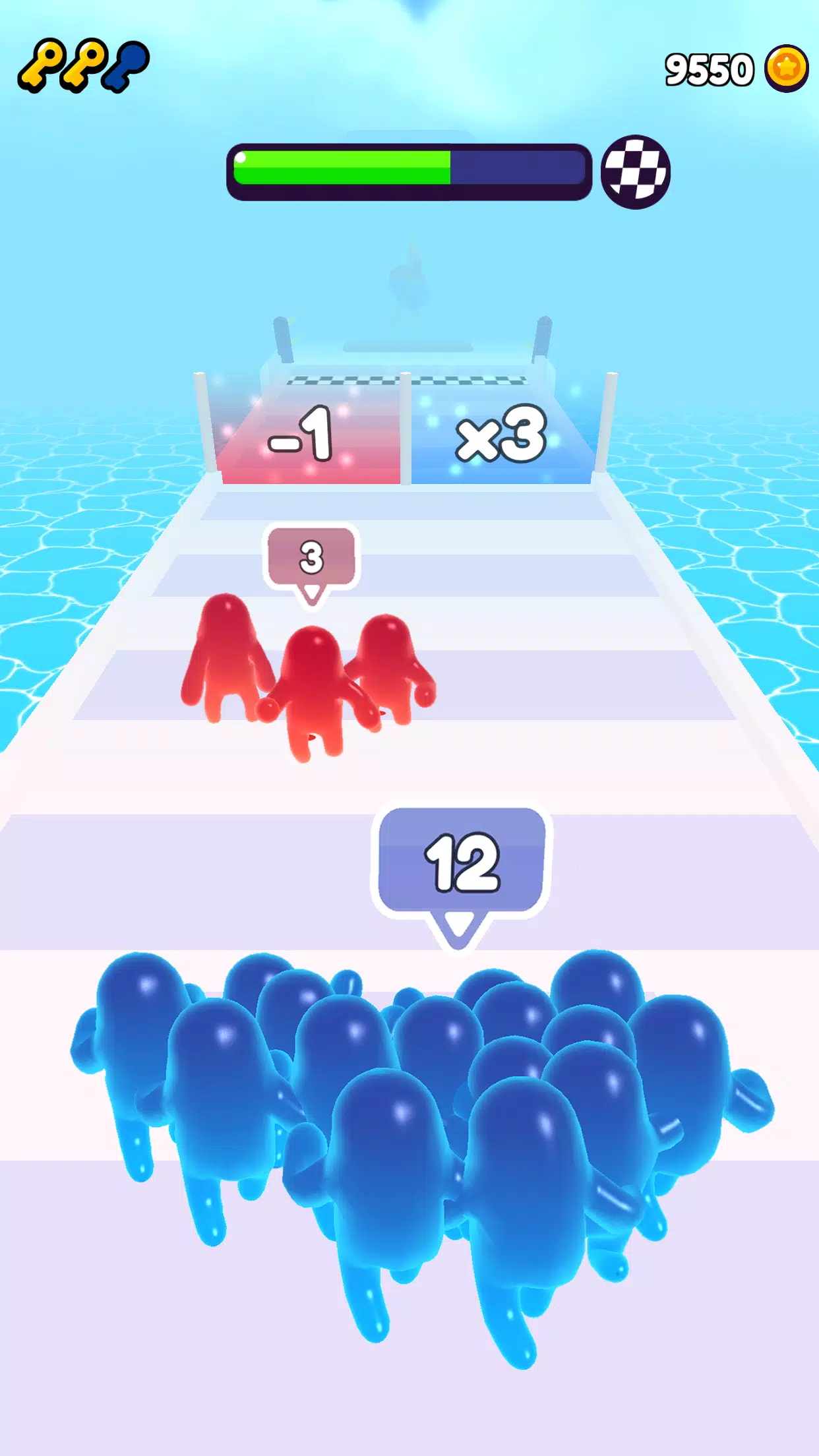 Join Blob Clash: 3D spiele Screenshot 3