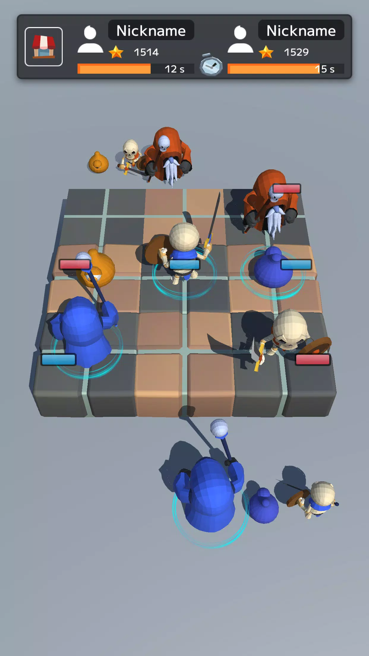 Tic Tac Toe Monsters Tangkapan skrin 1
