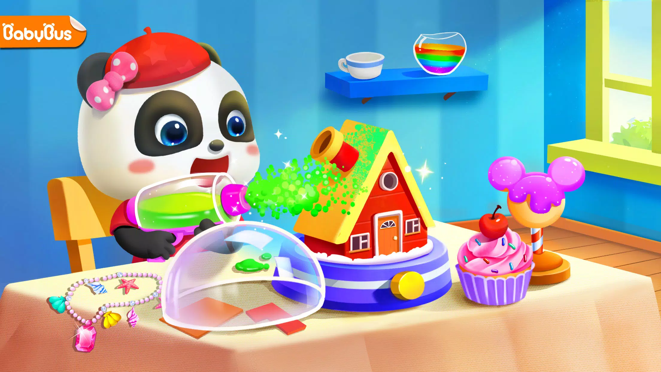 Schermata Panda Game: Mix & Match Colors 1