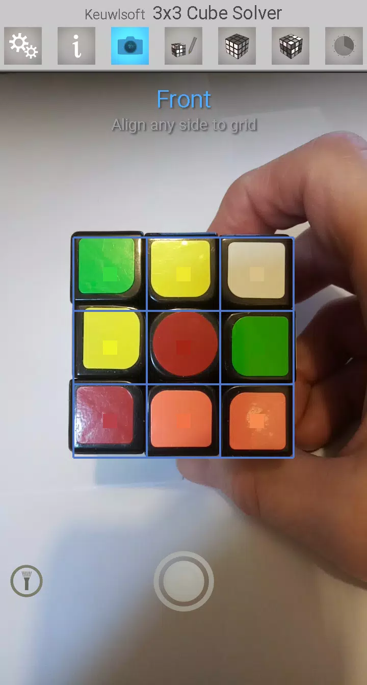 3x3 Cube Solver Screenshot 2