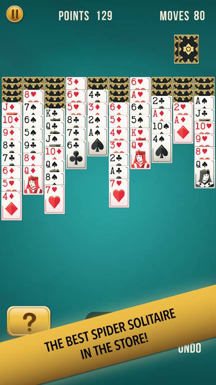 Spider Solitaire by Storm8 Screenshot 1