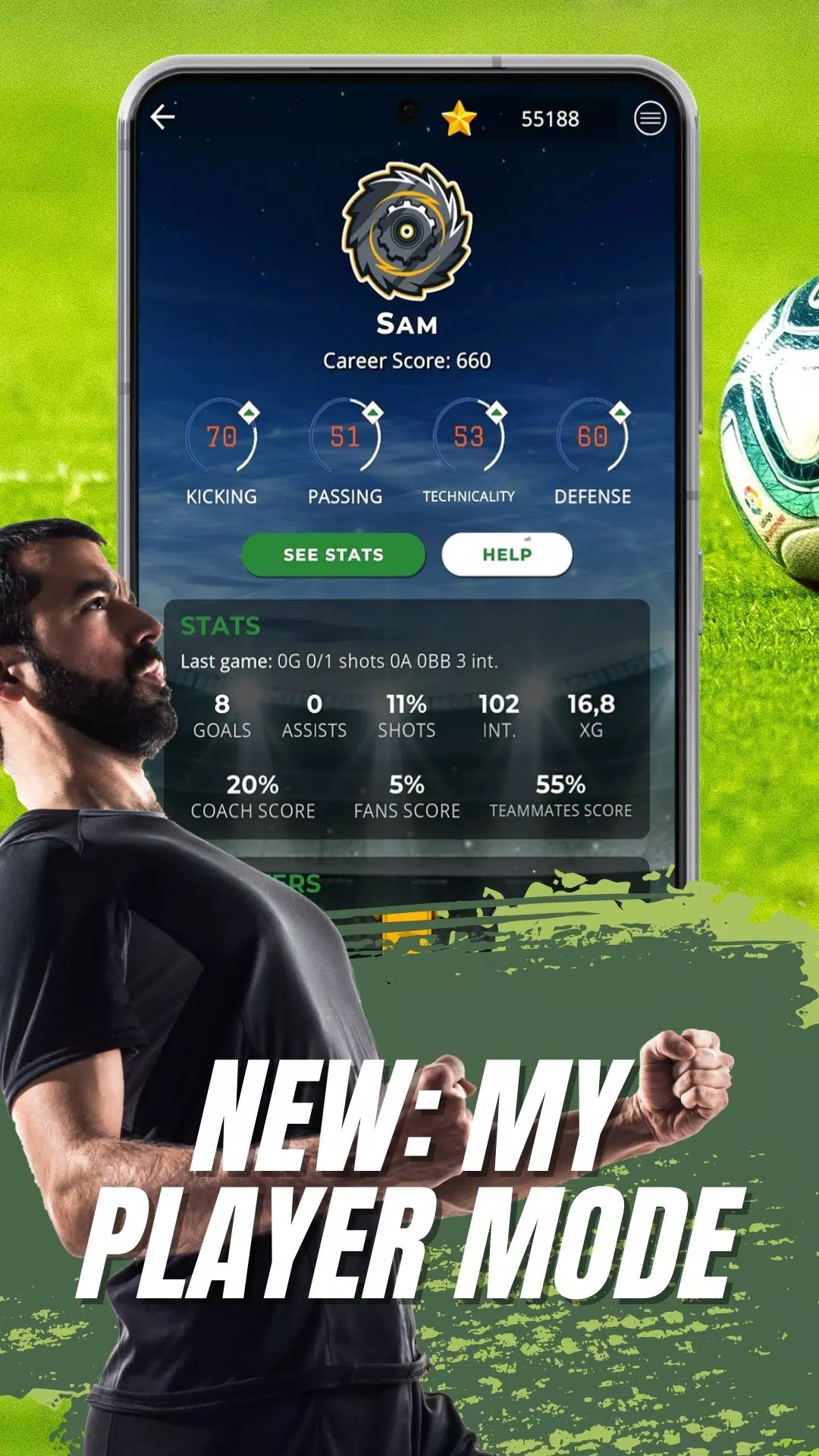 Schermata Astonishing Eleven Football 4