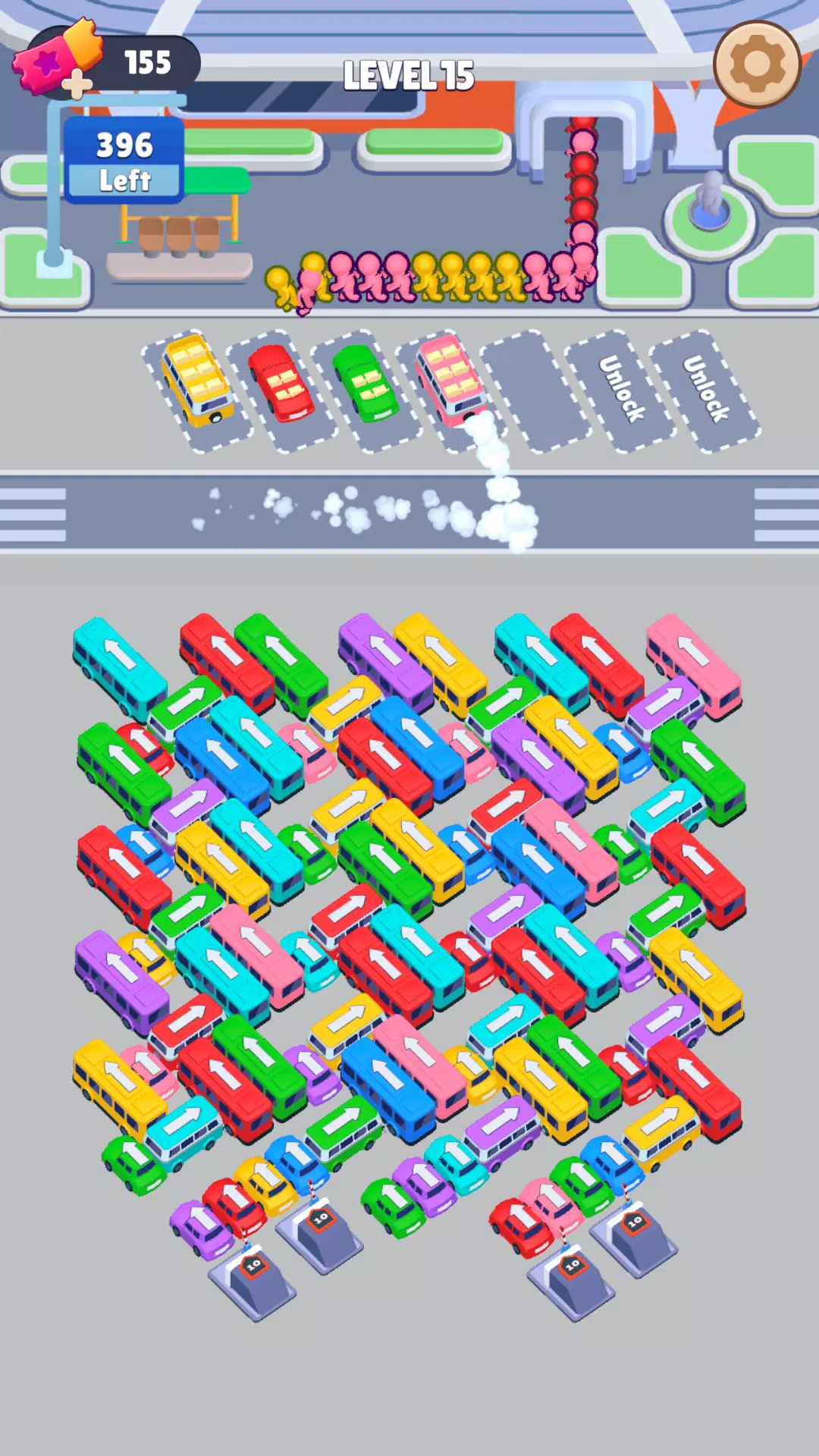 Bus Sort: Car Parking Jam 스크린샷 4