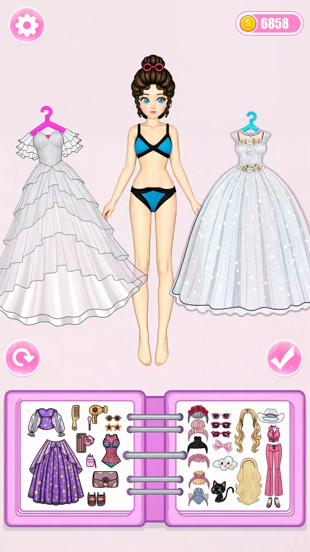 Paper Doll: Dress Up DIY Game Ekran Görüntüsü 2