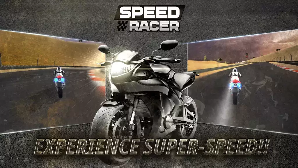 Speed Racer : Motor bike race Schermafbeelding 2