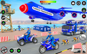 Schermata Police Cargo Transport Games 2