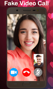 Fake Video Call - Fake Video Call GirlFriend Ảnh chụp màn hình 1