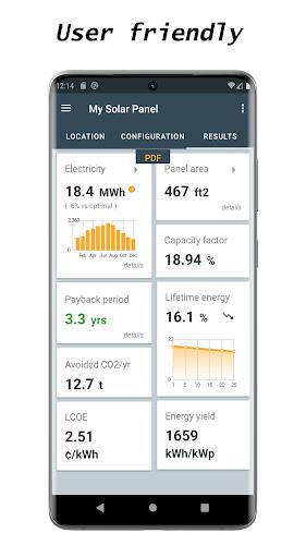 My Solar Panel Lite Captura de tela 2