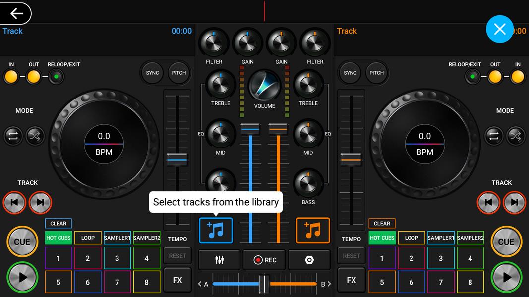 DJ Music Mixer - 3D DJ Player Скриншот 2