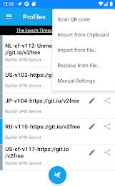 V2ray VPN-unmetered fast VPN Captura de pantalla 3