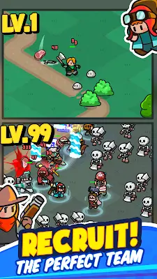 Rumble Heroes : Adventure RPG Ảnh chụp màn hình 3