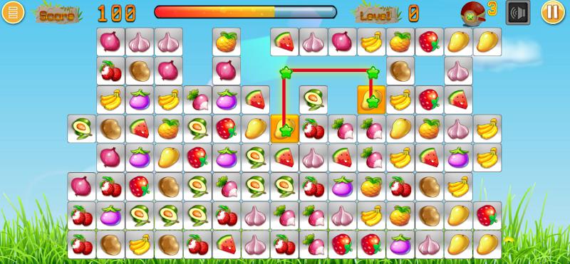 Link fruits - fruit match pair ภาพหน้าจอ 1