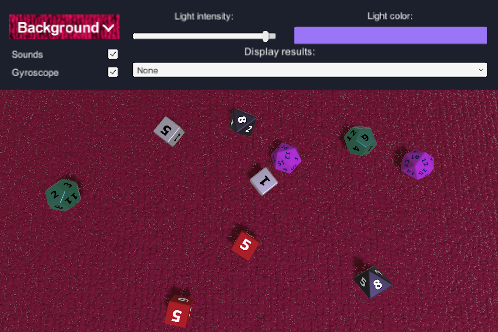 Dice Roller Free by One Trick Pony スクリーンショット 3