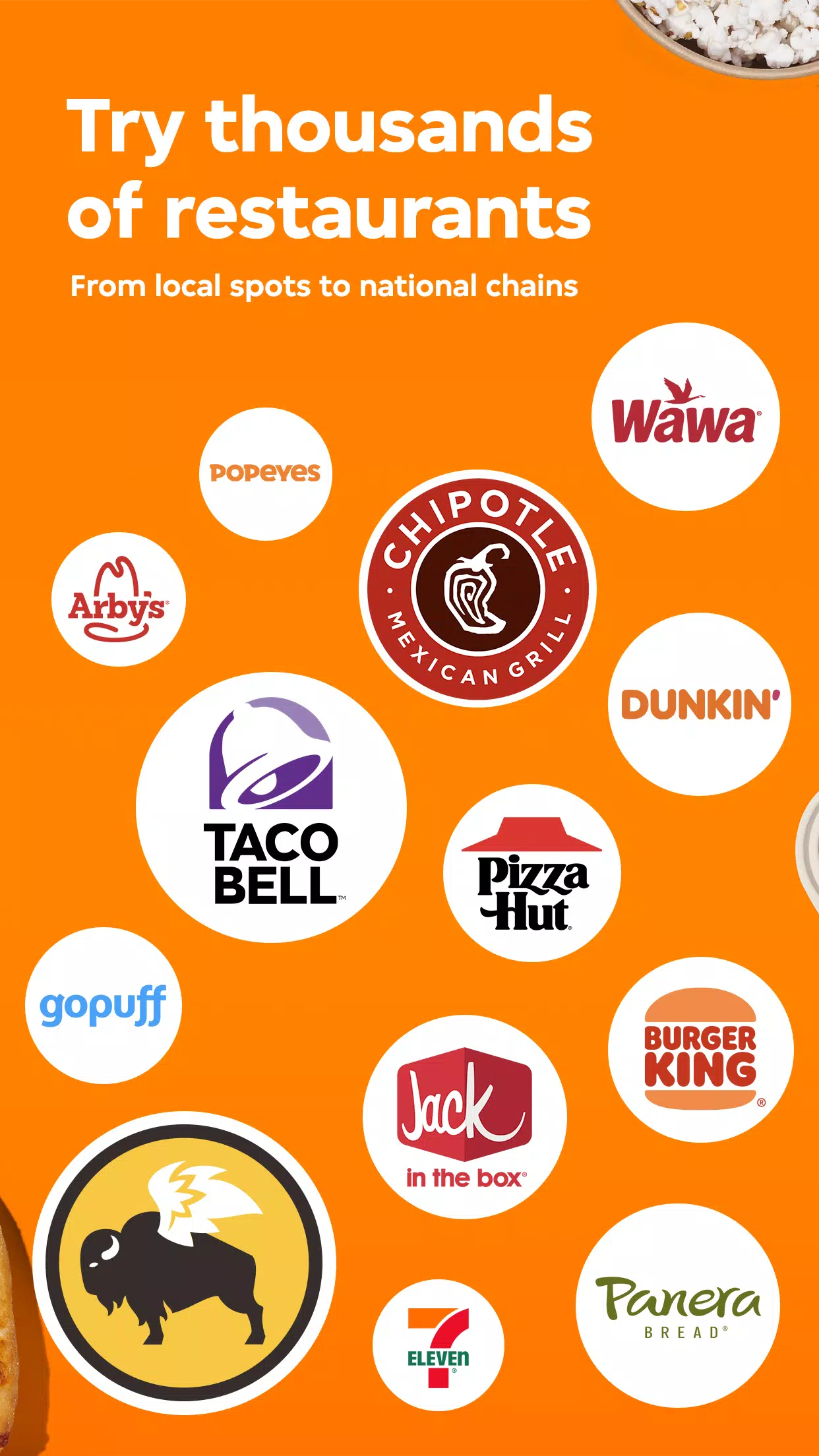Schermata Grubhub 3