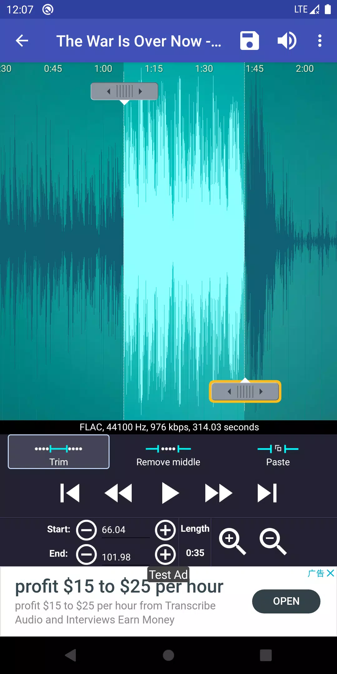 Ringtone Maker Screenshot 2