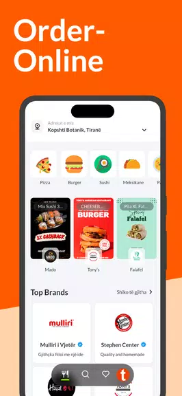 ToGo: Food Delivery Schermafbeelding 1