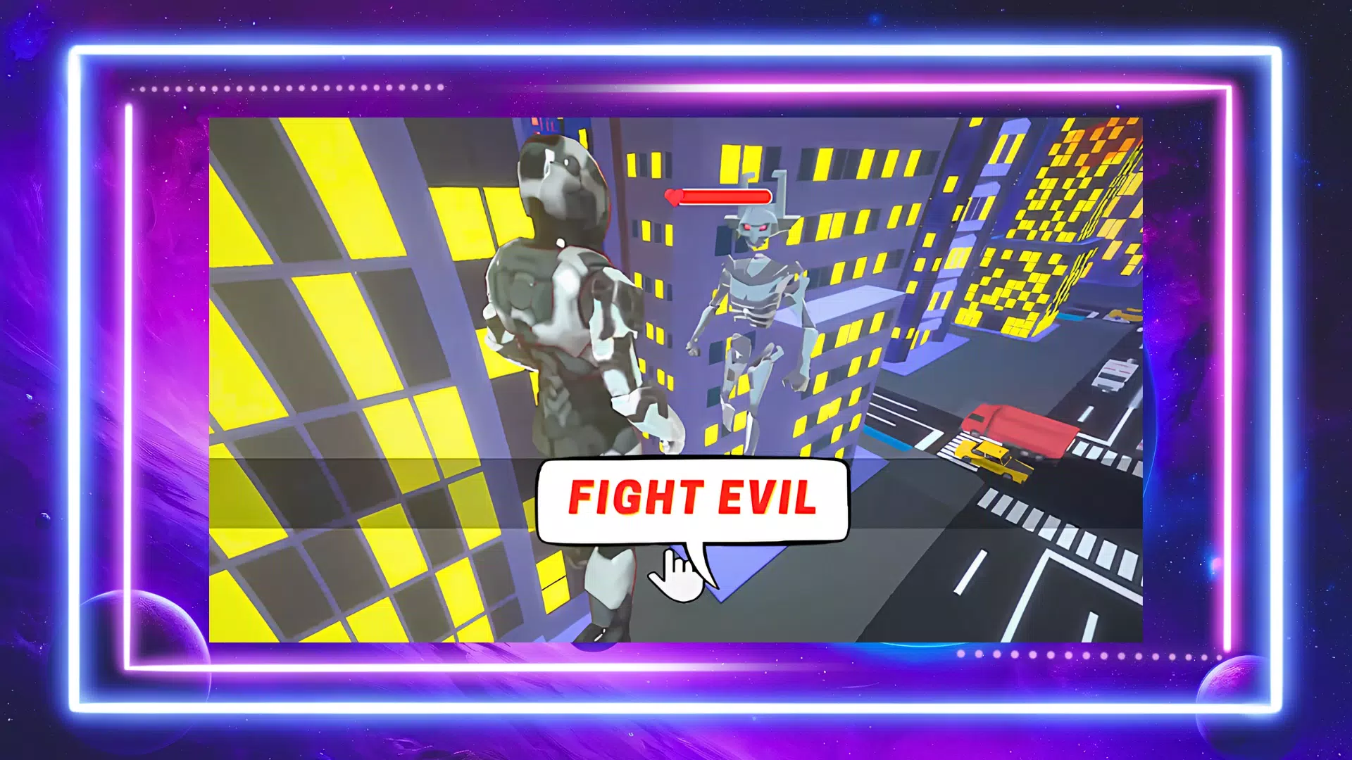 Flying hero man iron hero suit Screenshot 4