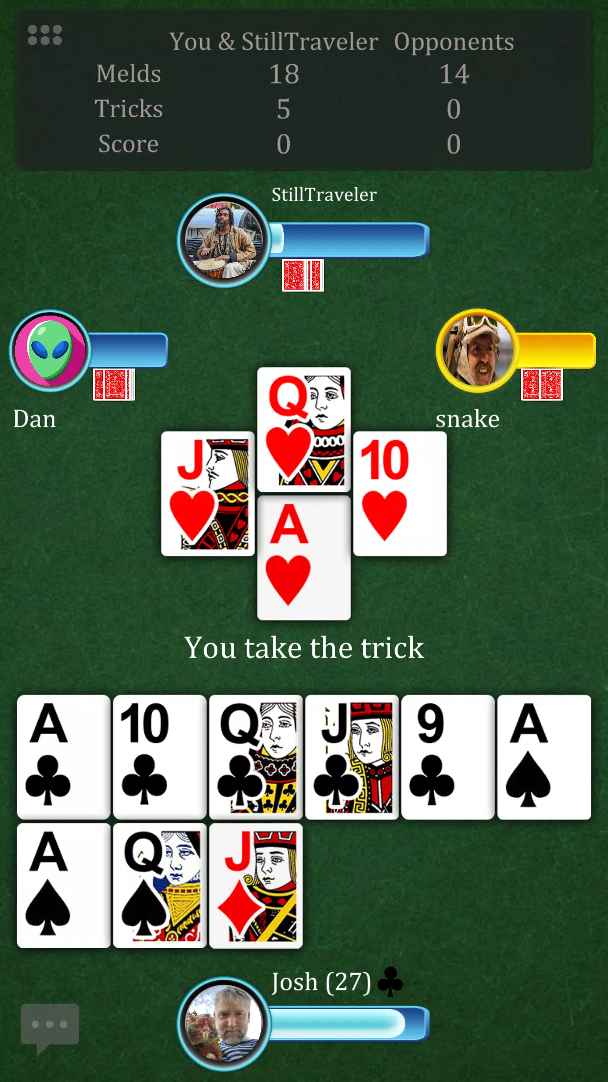 Pinochle Online應用截圖第1張
