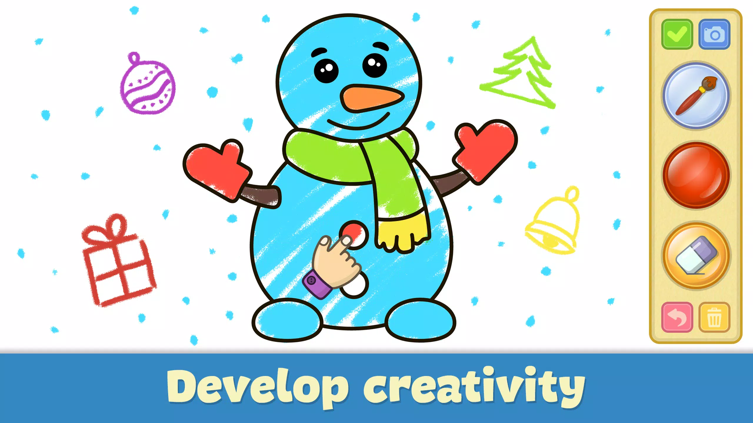 Kids Coloring & Drawing Games Screenshot 3