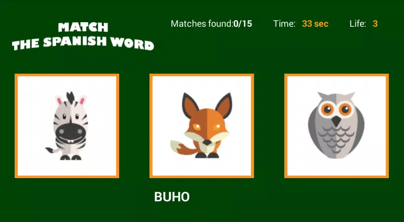 Match the Spanish Word應用截圖第3張