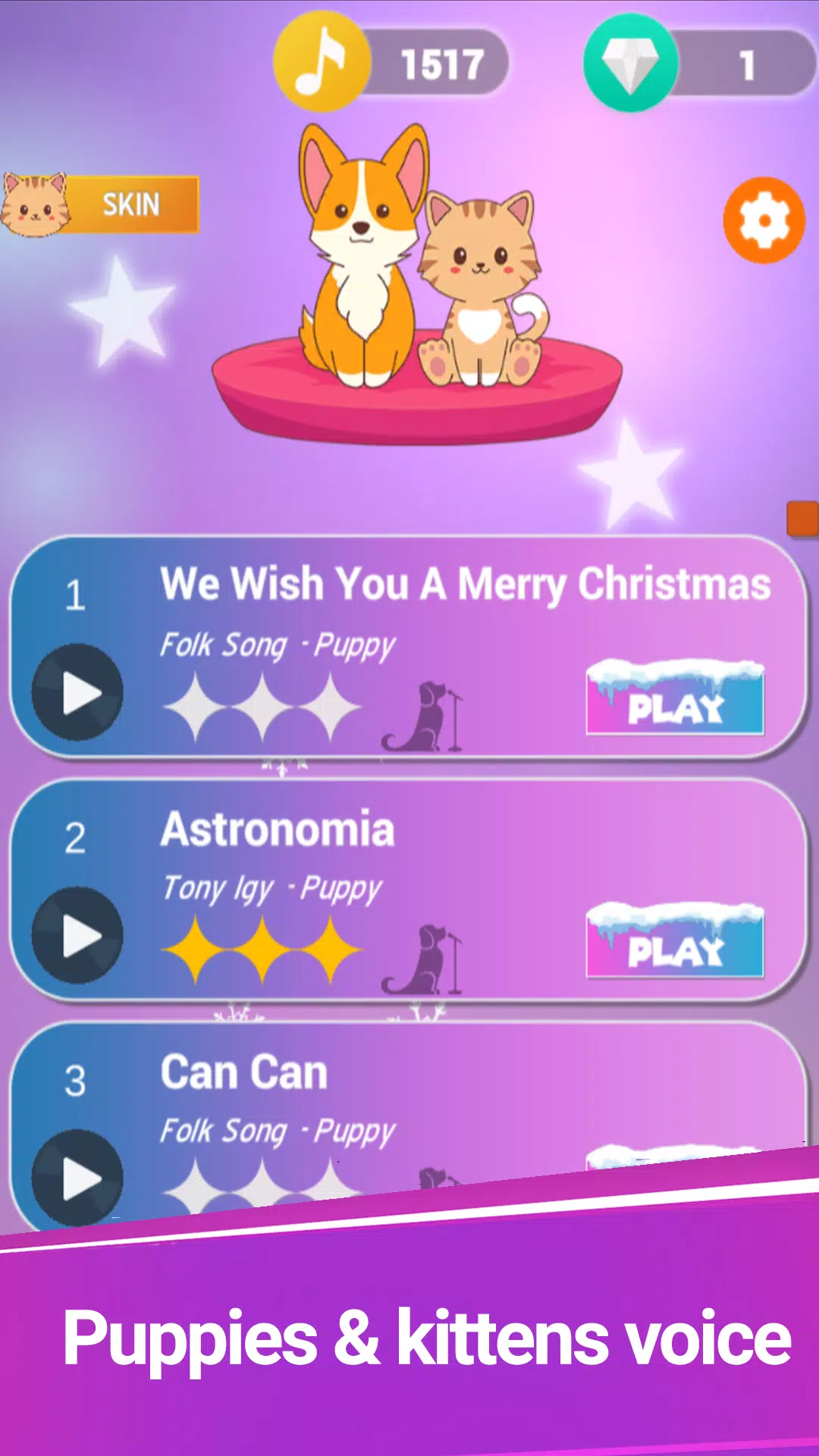 Cat Dog Music Voice Schermafbeelding 1