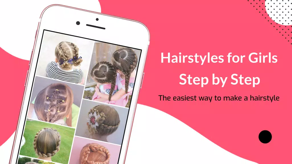 Hairstyles for Girls Schermafbeelding 1