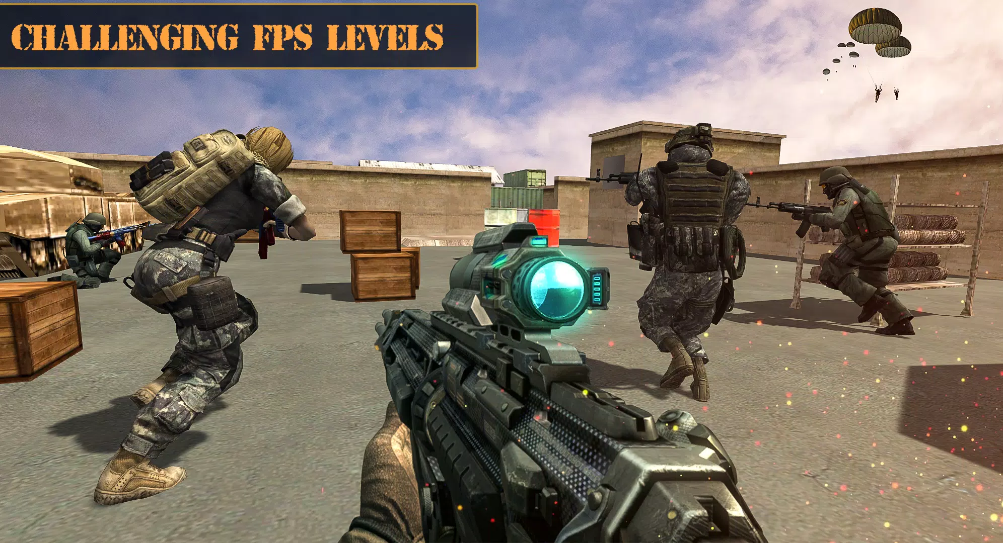 FPS Shooting Strike Game Schermafbeelding 2