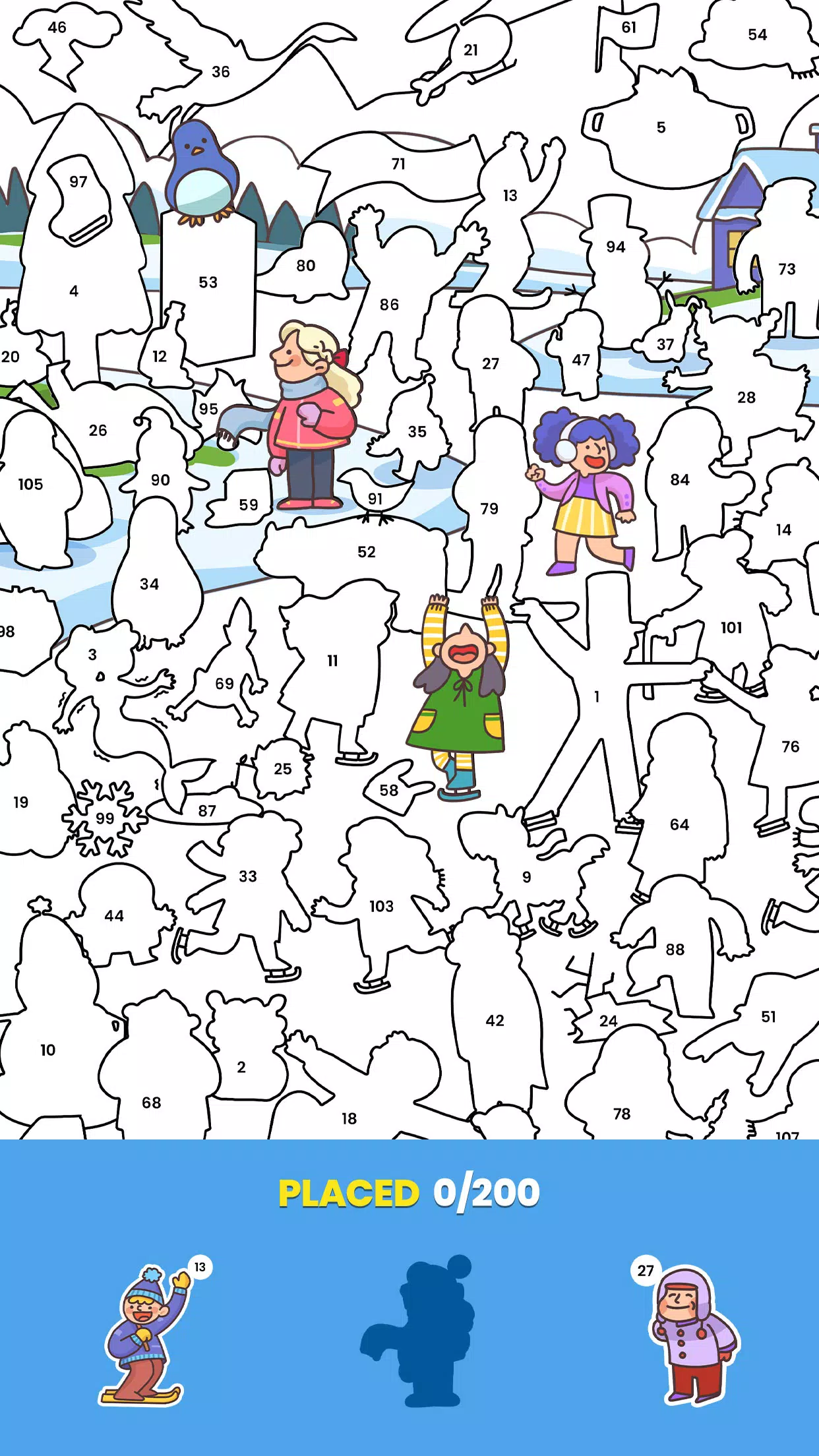 Schermata Sticker Book: Color By Number 2