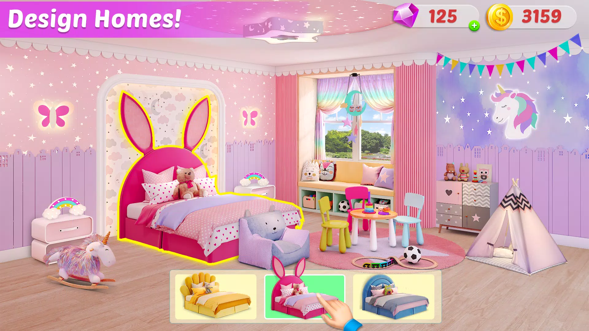 Redesign – My Home Design Game Captura de pantalla 1