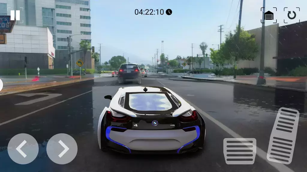 Driver BMW I8 Night City Racer 스크린샷 1