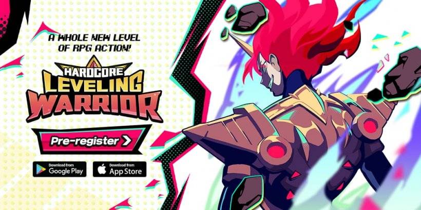 Nuova azione RPG "Hardcore Liveling Warrior" lancia la pre-registrazione
