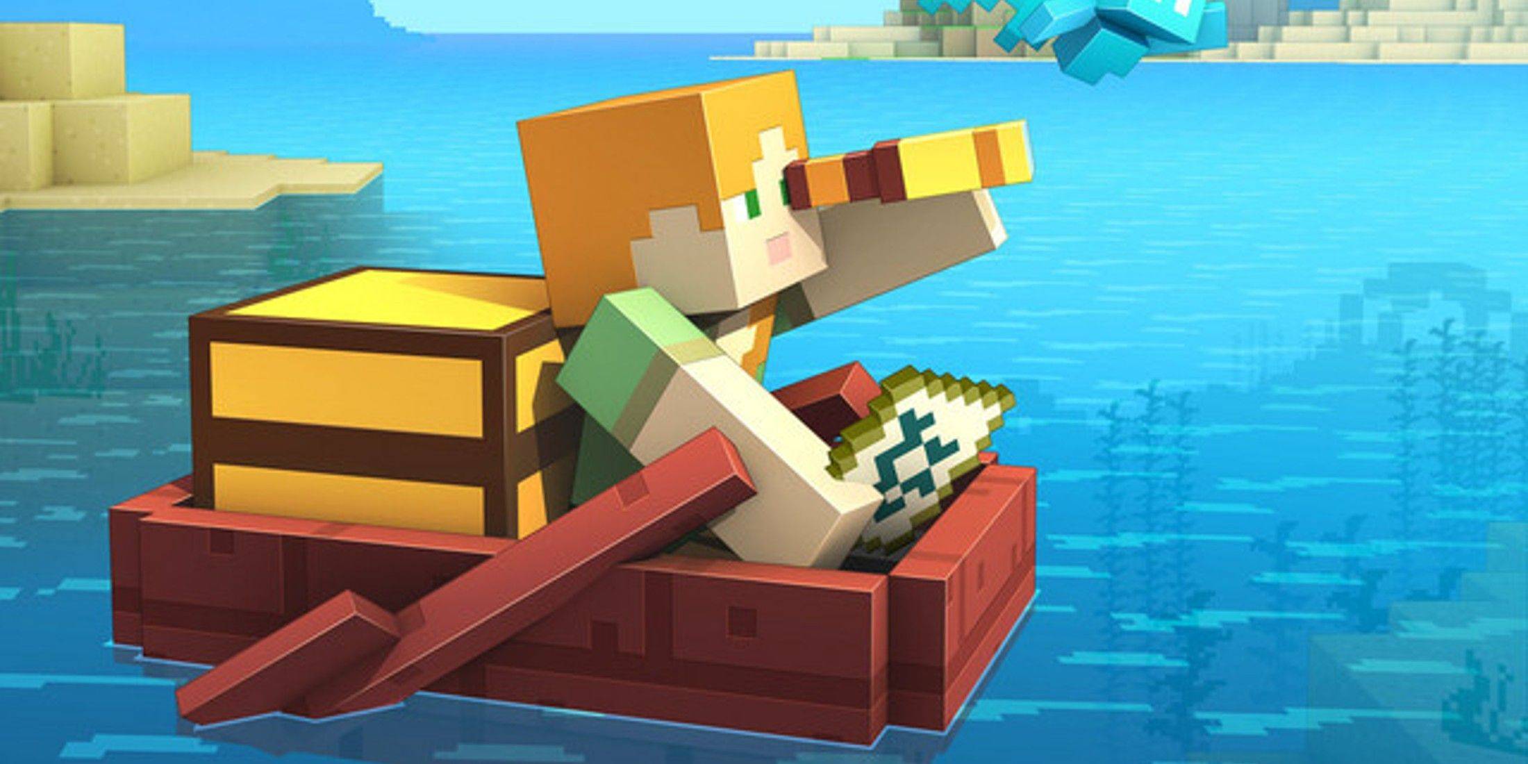 SkyBound Shipwreck Glitch Baffles Minecraft खिलाड़ी