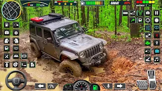 Schermata Offroad Mud Jeep Simulator 3d 2