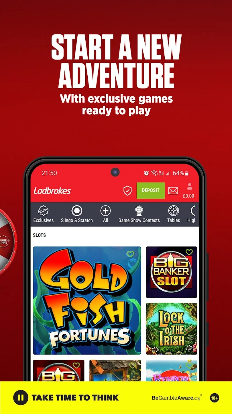 Ladbrokes Casino Slots & Games ဖန်သားပြင်ဓာတ်ပုံ 3