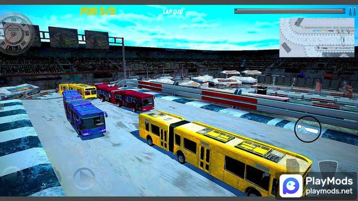 Long Bus Derby Battle Forever Screenshot 1