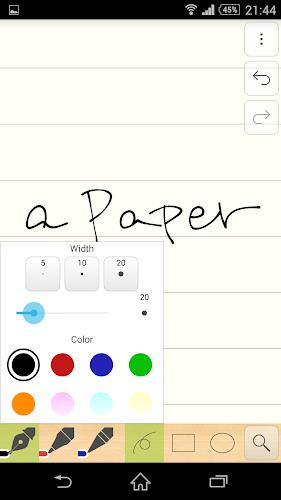 Handwriting memo a Paper Скриншот 1