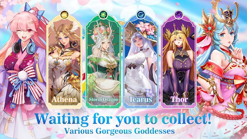 Idle Angels: Goddess' Warfare Скриншот 2