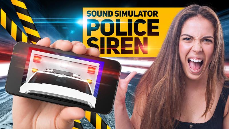 Police sound siren simulator Screenshot 1