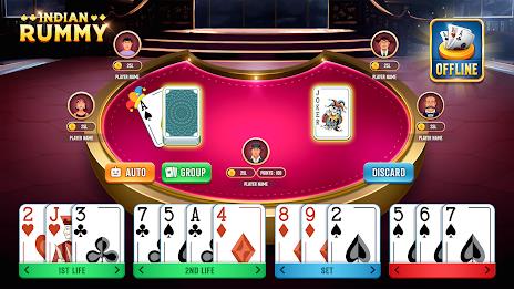 Desi Indian Rummy Offline ภาพหน้าจอ 3