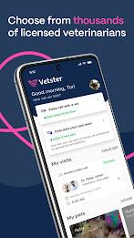 Online Vet 24/7 - Vetster Скриншот 2