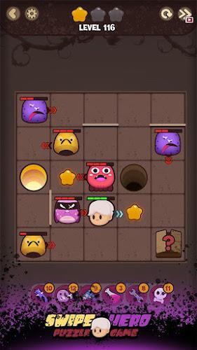 Swipe hero：puzzle game Schermafbeelding 3