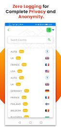 Freecall VPN スクリーンショット 2