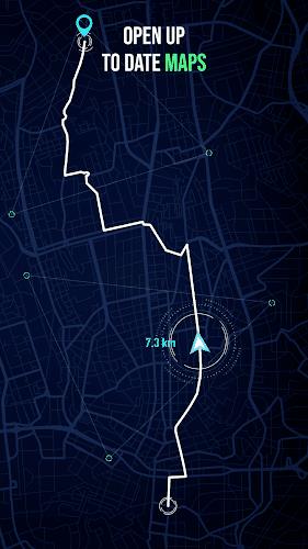 Schermata Radar Map, Radar Detector, HUD 3