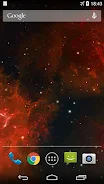 Galaxy Nebula Live Wallpaper 스크린샷 3