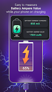 Ampere Battery Charging Meter Ảnh chụp màn hình 1