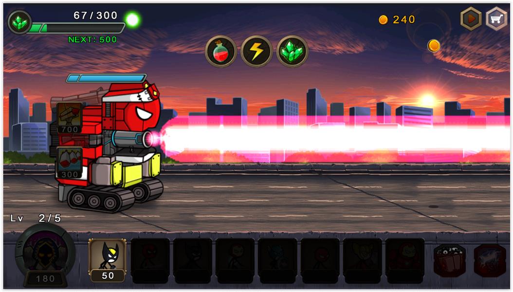 HERO WARS: Super Stickman Defense Screenshot 3